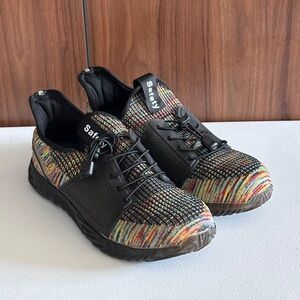 Men Safety Shoes Steel Toe Puncture Proof Wear-resistantand Non-Slip Sz 7.5